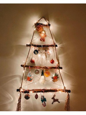 Empressco Kahverengi 4 Sıra Yeni Nesil Yılbaşı Ağacı, Şık ve Modern Dekorasyon Seçeneği