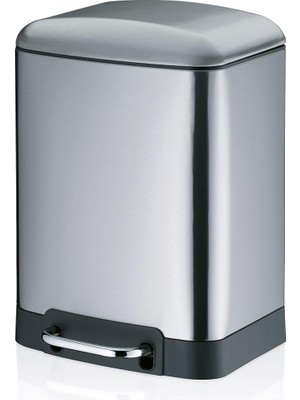 CetKing 22998 Davino Pedalli Çöp Kovasi Paslanmaz Çelik 6l