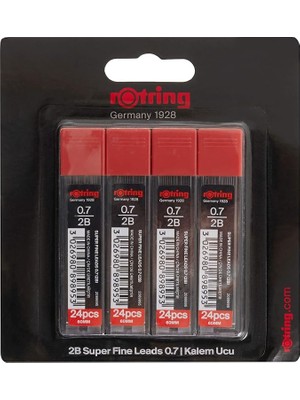 CetKing Super Polimer Kurşun Kalem Ucu (2b), 4'lü Paket, 0.7 mm - 2094211