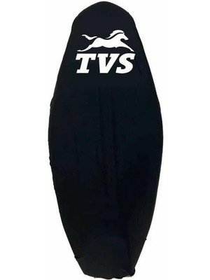 CetKing Tvs Uyumlu Koltuk ile Uyumlu Kılıfı Siyah Beyaz
