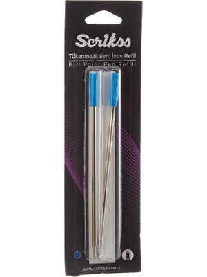 CetKing 711 Slim Tükenmez Refil Mavi