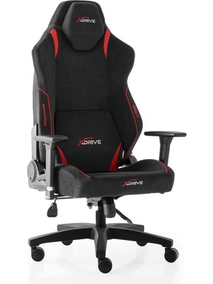 CetKing Anka Kumaş Profesyonel Oyuncu Koltuğu Kırmızı/siyah