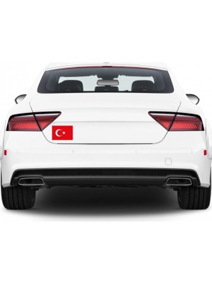 Artikel Bayrak Araç Sticker 21X29 cm Araba Sticker, Oto Sticker