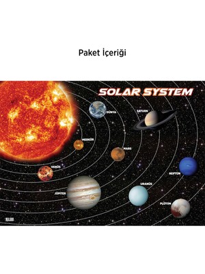 Artikel Artikel Güneş Sistemi Duvar Sticker