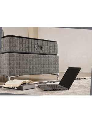 İmaj Joy Set Tek Kişilik Yatak Seti 90 x 200 Baslık + Sandıklı Baza + Ortopedik Yatak