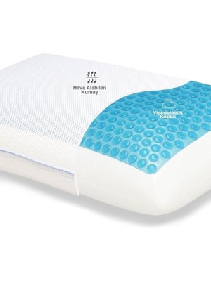 CetKing Serinleten Ortopedik Tombul Jawes Jelli Visco Yastık