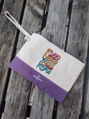 Portföy Çanta , Clutch Çanta , Askılı El Çantası ve Cüzdan , Doğal Kanvas El Çantası