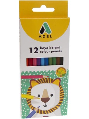 CetKing Karton Kutu Boya Kalemi, 12 Renk, Tam Boy, Parlak ve Canlı Renkler, Kolay Açılır, Kırılmaya Dayanıklı Uçlar, Okul ve Sanat Için Ideal