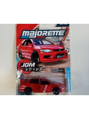 Majorette Jdm Legend Mıtsubıshı Lancer Evo 9 Kırmızı
