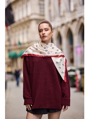Dscarf Kadın Fular Bandana Eşarp 90CM