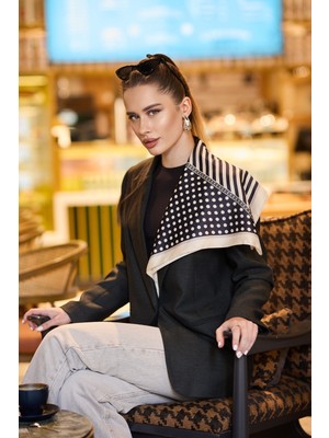 Dscarf Şehir Işıltısı Kadın Fular Bandana V2