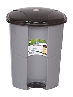 CetKing 18 Lt Pedallı Çöp Kovası (10191) Beyaz
