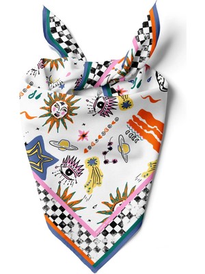 A118 Star Sky Pattern Bandana