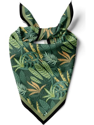 A64 Modabutik Tropik Desenli Bandana