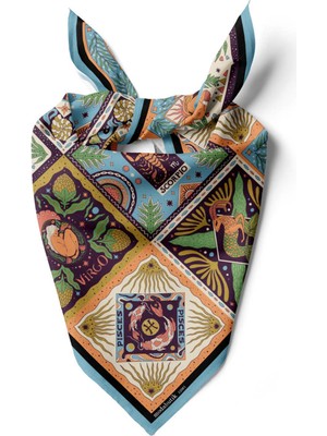 G13 Burç Tasarımlı Bandana DG12081