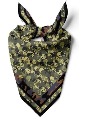 Vissona C111 Modabutik Köpek Bandanası Haki 50X50