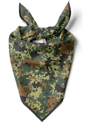 A85 Modabutik Kamuflaj Desenli Bandana