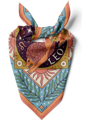 Vissona Modabutik Aslan Burcu Bandana