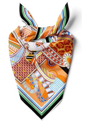 G18 Geometrik Desenli  Bandana
