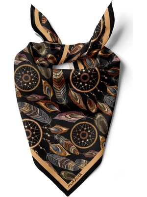 E19 Modabutik Tüy Desenli Bandana