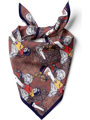 H3 Modabutik Ördek Desenli Bandana