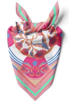 G81 Colorful Ornoment Tasarımlı Bandana