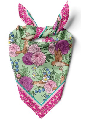 Y76 Trpoıcal Bırd Tasarım Bandana