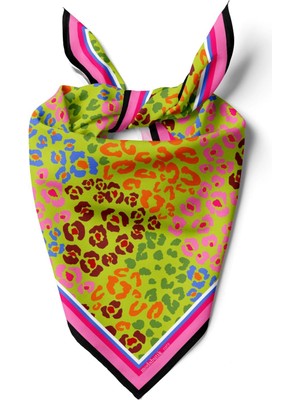 F83 Leopard Tasarımlı Bandana  DG11973