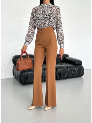 Martcini Ispanyol Paça Pantolon