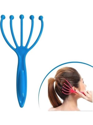 Buffer® Çok Fonksiyonlu 5 Uçlu Bilyeli Baş Boyun Bacak Kol Masaj Alet Rahatlatıcı Kafa Masaj Aparatı