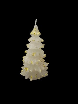 Empressco Renkli Çam Ağacı Mum, 10 Cm, 4 Farklı Renk Seçeneği, Şık ve Doğal Hediye Seçeneği