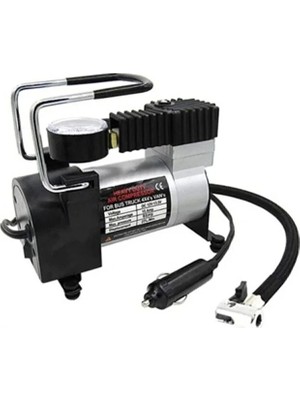 Teknonisa Metal Lastik Hava Kompresörü 12 Volt 150 Psı Kompresör Bot Yatak Şişirme Pompası