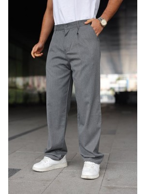 Martcini Erkek Beli Lastikli Baggy Pantolon