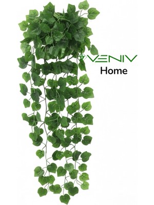 Veniv Home Dekoratif Yeşil Yapraklı Yapay Sarmaşık- 240 Cm- 1 Adet