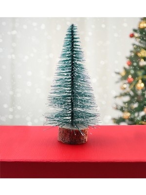 Empressco Yeşil Mini Yılbaşı Çam Ağacı 17CM, Ev Dekorasyonu, Şık ve Sevimli Süsleme Parçası