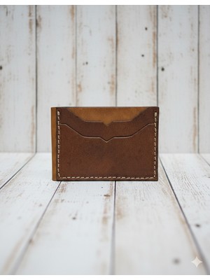 Otohousse Hakiki Deri Katlanır Cüzdan Kartlık