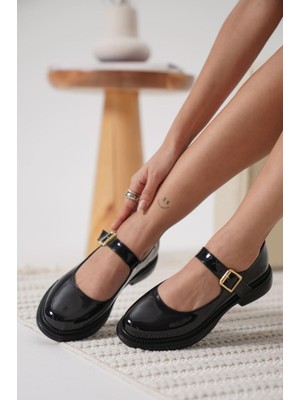 Mareandpanda Yokox Siyah Rugan Oxford Ayakkabı