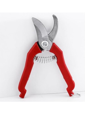 CetKing Makası Bahçe Bitki Çiçek Gül Ağaç Üzüm Filiz Çubuk Çıbık Dal Budama Kesme Bıçkı Makas 18 cm