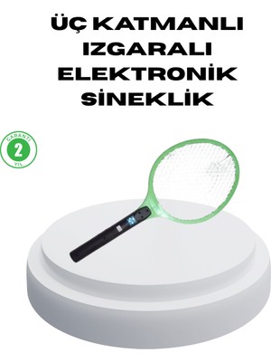 Pil ile Çalışan Elektronik Sinek Öldürücü – Çocuk ve Evcil Hayvan Dostu Tasarım