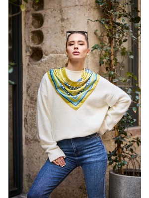 Dscarf Kadın Fular Bandana Eşarp 90CM