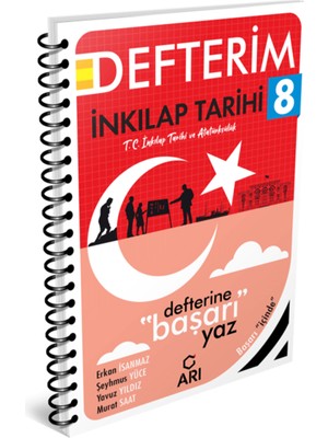 Arı Yayıncılık Arı 8. Sınıf Sosyalimo Akıllı İnkılap Tarihi Defteri Arı Yayınlar