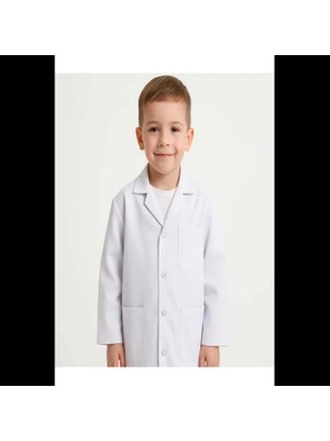 Çocuk Doktor Öğretmen Önlüğü - 171 Beyaz