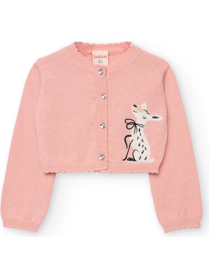 Boboli Kız Çocuk Ceylan Desenli Hırka