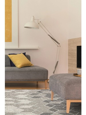 Mai Mh 03 Gri - Salon, Koridor (Yolluk), Mutfak, Antre, Yatak ve Oturma Odası Halısı