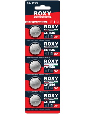 Noip 3V Lityum CR1616 Düğme Pil 5 Li Paket (944944)