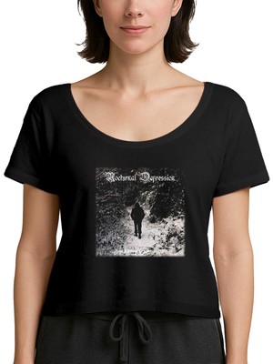 Z zepplin Nocturnal Depression Four Seasons Siyah Kadın Tişört