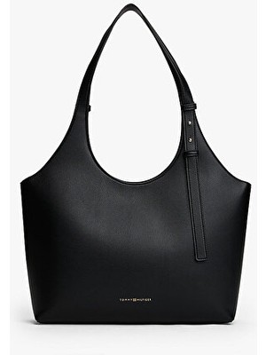 Tommy Hilfiger Th Logo Detaylı Kadın Tote Çanta