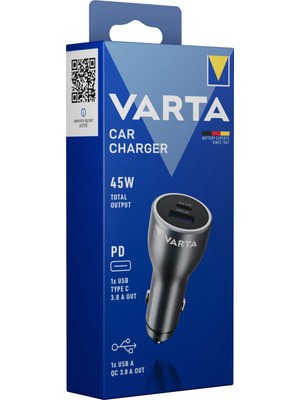 Varta Araç Şarjı Ultra Hızlı 45W