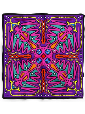 A35 Modabutik Geometrik Desenli Bandana