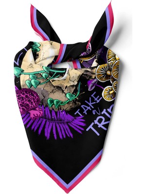 Modabutik Kurukafa Desenli Bandana